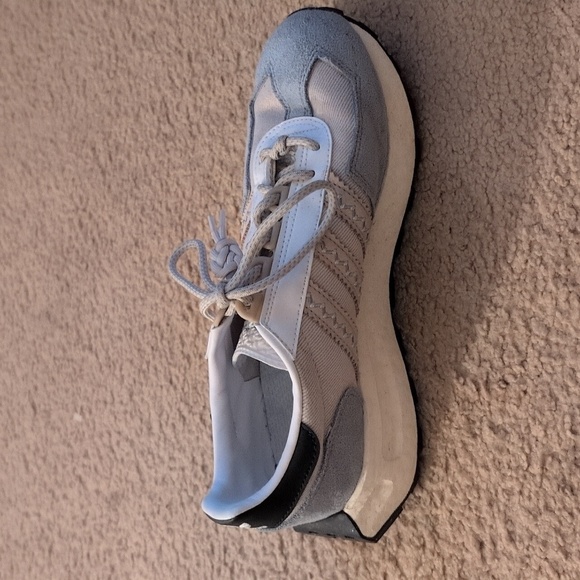 Adidas Retropy E5 Low Aluminium Silver Violet W - HQ4281 Size 8.5 - Picture 11 of 16